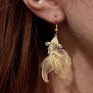 Free People Koi Fish Earrings